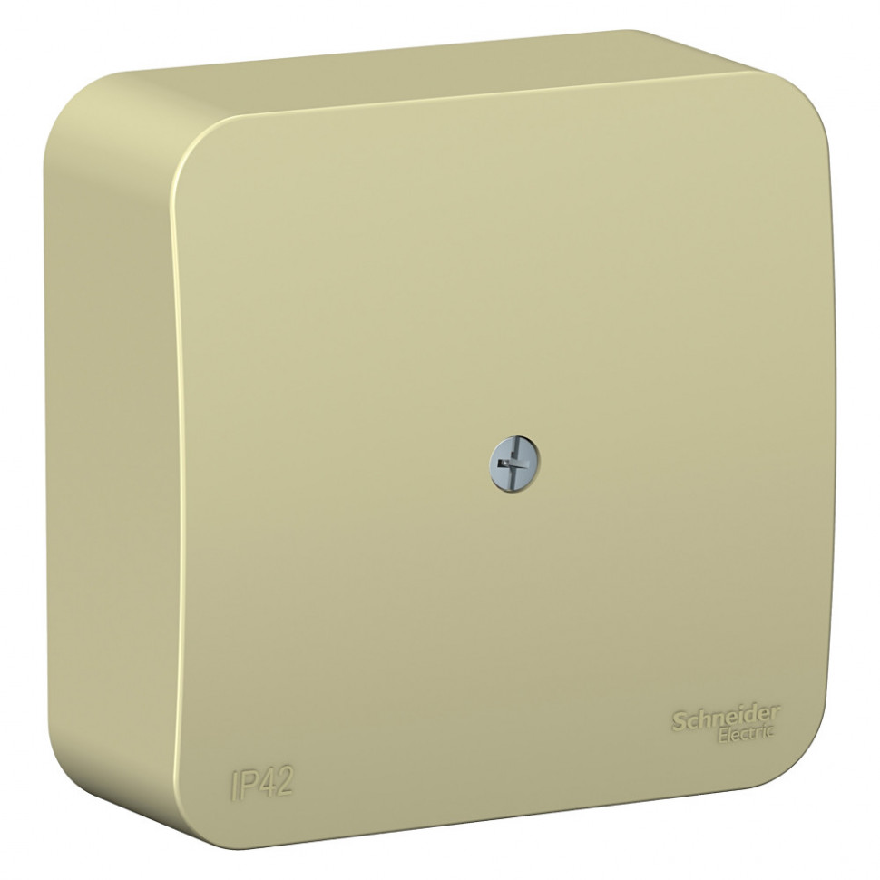 Коробка распределительная Systeme Electric Blanca бежевая IP42 фото 1 — Multielectrika