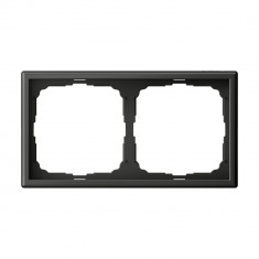 Рамка на 2 поста Systeme Electric ArtGallery универсальная, базальт &mdash; Multielectrika