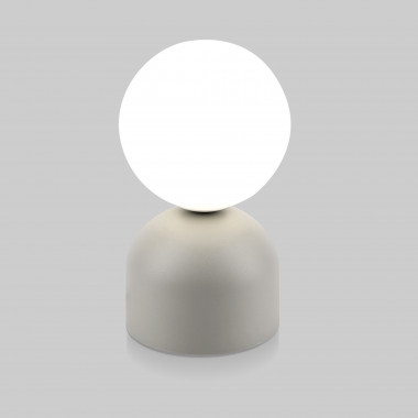 Настольный светильник со стеклянным плафоном 16038 Miki — Multielectrika