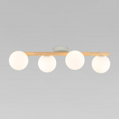 Потолочный светильник со стеклянными плафонами 5769 Estera Wood &mdash; Multielectrika