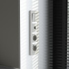 Рамка из поликарбоната на 4 поста Split дымчатый/белый, soft-touch W0043067 фото 4 &mdash; Multielectrika
