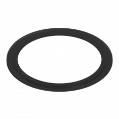 Рамка для серии COMBO 1 круглая, черная, COMBO-1R1-BL &mdash; Multielectrika