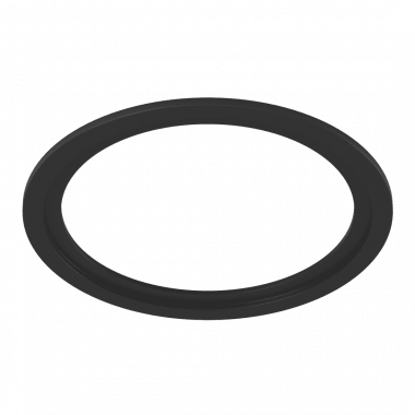 Рамка для серии COMBO 1 круглая, черная, COMBO-1R1-BL — Multielectrika