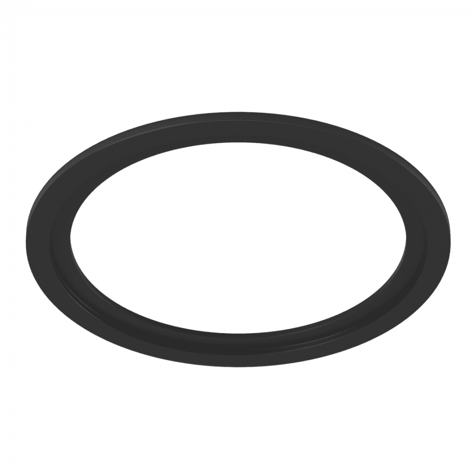 Рамка для серии COMBO 1 круглая, черная, COMBO-1R1-BL фото 1 — Multielectrika