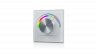 Радио панель W-RGB (W) встраиваемая в стену с валкодером на 1 зону  для RGB ленты, белая, W-RGB-W
