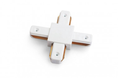 + образный коннектор для Трека белый KXZ-WH-X — Multielectrika