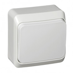 Переключатель одноклавишный 10АХ белый Schneider Electric Этюд BA10-004B &mdash; Multielectrika