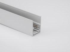 SY-LINK-20S1-2.5-WH, шинопровод накладной глубокий, 48В, белый, 2,5м &mdash; Multielectrika