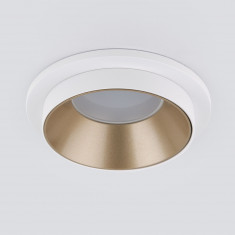 Встраиваемый точечный светильник 113 MR16 золото/белый &mdash; Multielectrika