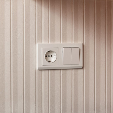 Рамка из поликарбоната на 2 поста Stark белый W0021801 — Multielectrika