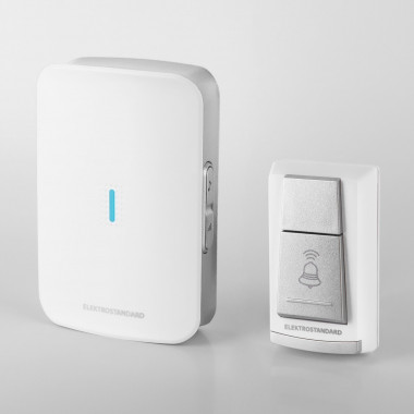 Звонок беспроводной WL 36M IP44 белый DBQ19M WL 36M IP44 белый &mdash; Multielectrika