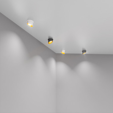 Встраиваемый точечный светильник 7005 MR16 WH/GD белый/золото — Multielectrika