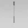 Подвесной светильник LED со стеклянным плафоном 50254/1 LED графит фото 1 &mdash; Multielectrika