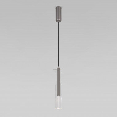Подвесной светильник LED со стеклянным плафоном 50254/1 LED графит — Multielectrika