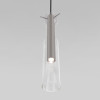 Подвесной светильник LED со стеклянным плафоном 50254/1 LED графит фото 2 &mdash; Multielectrika