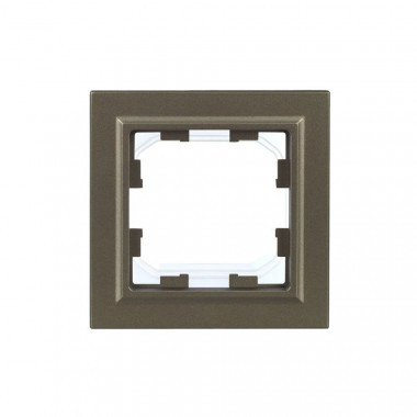 Рамка на 1 пост IP44 IEK Brite РУ-1-БрШ-44 шампань — Multielectrika
