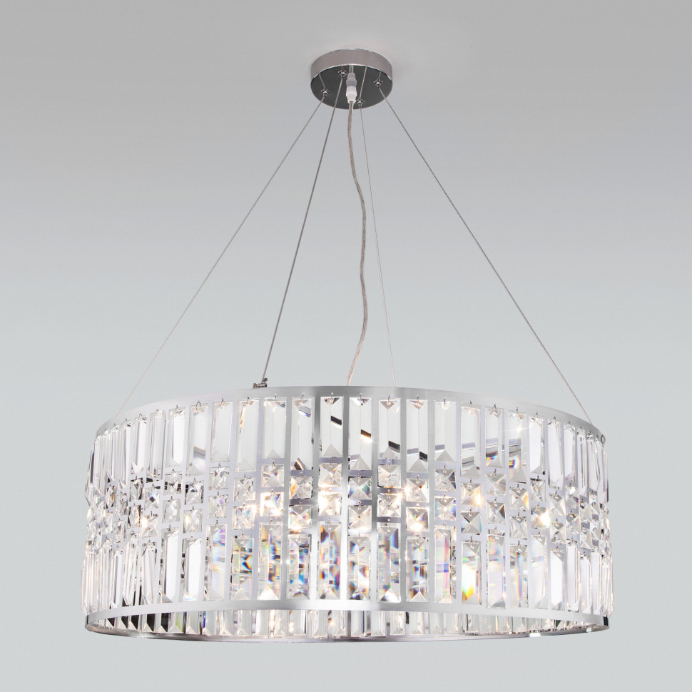 Умный подвесной светильник 10125/8 хром фото 1 — Multielectrika