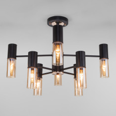 Потолочная люстра в стиле лофт 70125/8 черный &mdash; Multielectrika