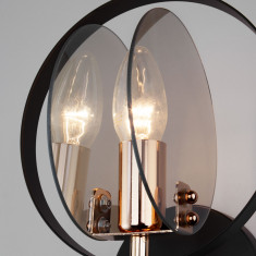 Настенный бра в стиле лофт 70121/1 черный &mdash; Multielectrika