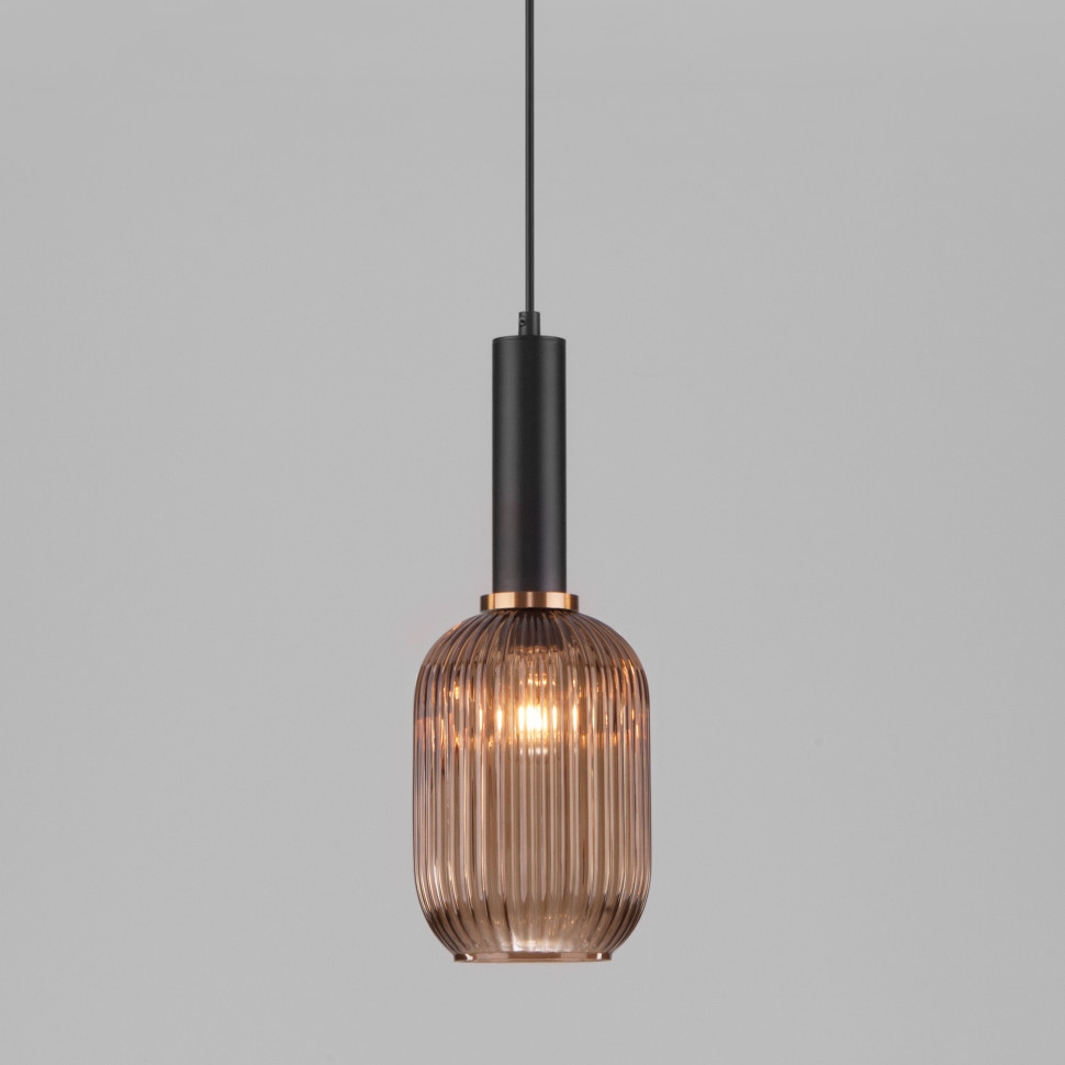 Подвесной светильник 50181/1 янтарь фото 1 — Multielectrika