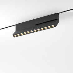 Mini Magnetic Трековый светильник 12W 3000K черный 85208/01 &mdash; Multielectrika