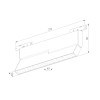 Mini Magnetic Трековый светильник 12W 3000K черный 85208/01 фото 11 &mdash; Multielectrika