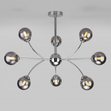 Потолочный светильник с тонированными плафонами 30179 хром — Multielectrika