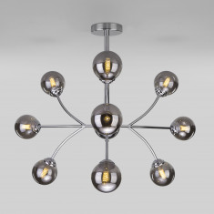 Потолочный светильник с тонированными плафонами 30179 хром &mdash; Multielectrika