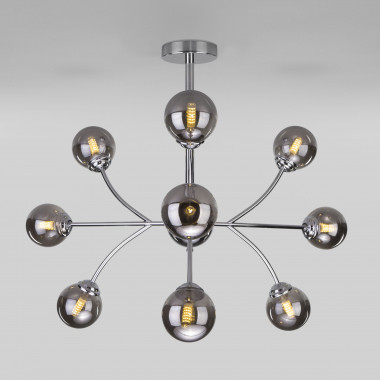 Потолочный светильник с тонированными плафонами 30179 хром — Multielectrika