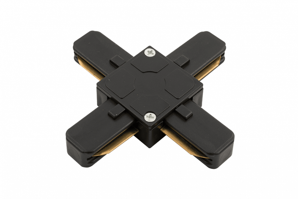 + образный коннектор для Трека черный KXZ-BL-X фото 1 — Multielectrika