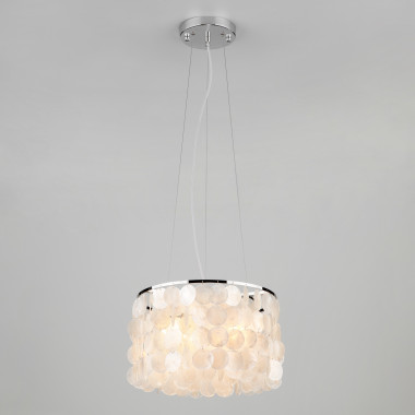 Люстра с перламутром 60005/3 хром / перламутр — Multielectrika