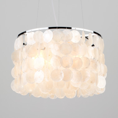 Люстра с перламутром 60005/3 хром / перламутр — Multielectrika