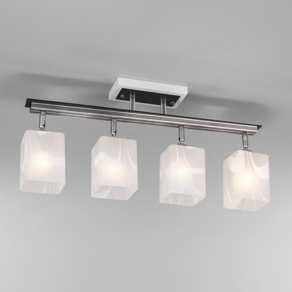 Потолочная люстра 3525/4 серебро фото 1 &mdash; Multielectrika