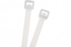Стяжка кабельная нейлоновая Rexant 300x4,8мм, белая (100 шт/уп) &mdash; Multielectrika