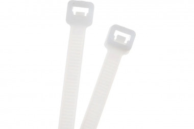 Стяжка кабельная нейлоновая Rexant 300x4,8мм, белая (100 шт/уп) — Multielectrika
