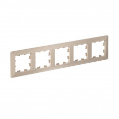 Рамка на 5 постов Systeme Electric AtlasDesign Air песочный &mdash; Multielectrika