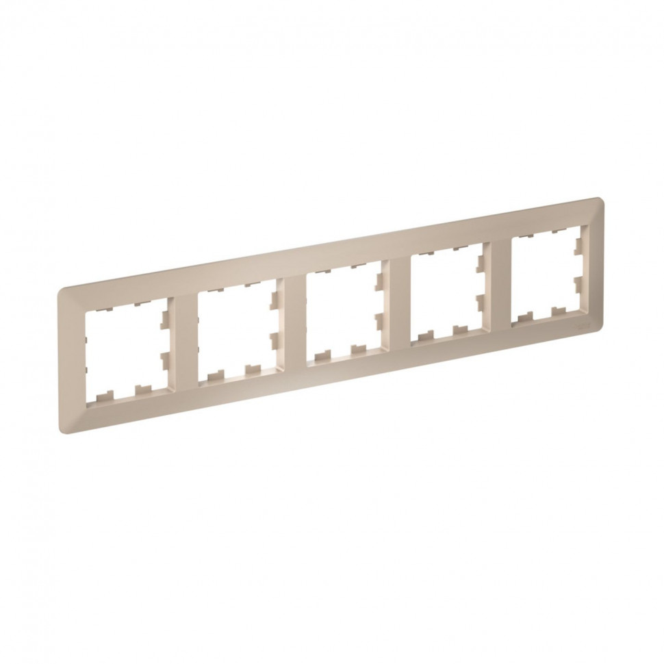 Рамка на 5 постов Systeme Electric AtlasDesign Air песочный фото 1 — Multielectrika