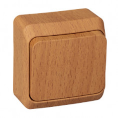 Переключатель одноклавишный 10АХ бук Schneider Electric Этюд BA10-004T &mdash; Multielectrika