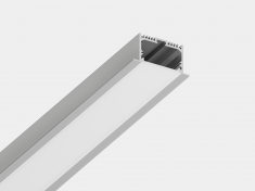 Алюминиевый профиль Design LED LE 6332, 2500 мм, анодированный  &mdash; Multielectrika