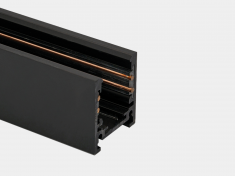 SY-LINK-20S1S-2.5-BL, шинопровод накладной низкопрофильный, 48В, черный, 2.5м &mdash; Multielectrika