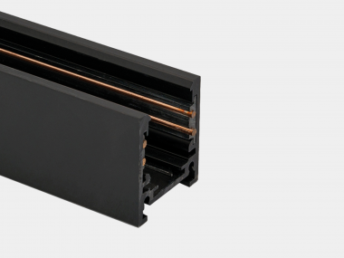 SY-LINK-20S1S-2.5-BL, шинопровод накладной низкопрофильный, 48В, черный, 2.5м — Multielectrika