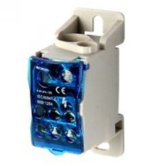 Распределительный блок на DIN-рейку РБ-125 1П 125А (1х35+1x16/6x16) TDM  &mdash; Multielectrika