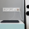 Рамка из стекла на 5 постов Favorit белый матовый W0051105 фото 3 &mdash; Multielectrika