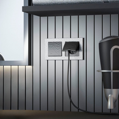 Выключатель одноклавишный Hammer (Hammar черный) W1210008 &mdash; Multielectrika