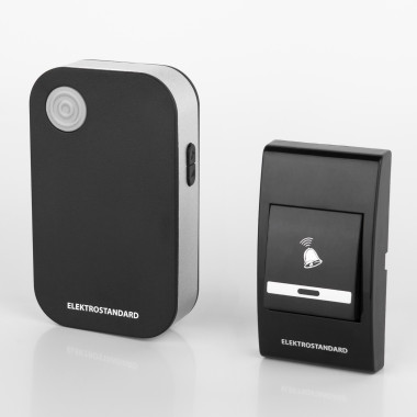 Звонок беспроводной WL 36M IP40 черный DBQ22M WL черный &mdash; Multielectrika