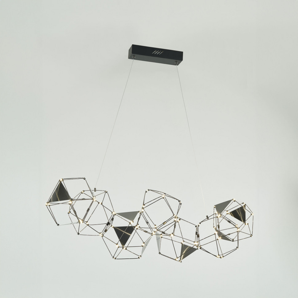 Подвесной светильник 90368/7 черный жемчуг фото 1 &mdash; Multielectrika