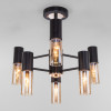 Потолочная люстра в стиле лофт 70125/6 черный фото 3 — Multielectrika