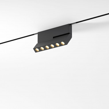 Mini Magnetic Трековый светильник 6W 3000K черный 85207/01 — Multielectrika