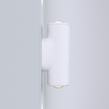 Уличный настенный светодиодный светильник GIRA D LED IP54 35127/D белый — Multielectrika