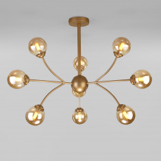 Потолочный светильник с плафонами 30179 матовое золото &mdash; Multielectrika